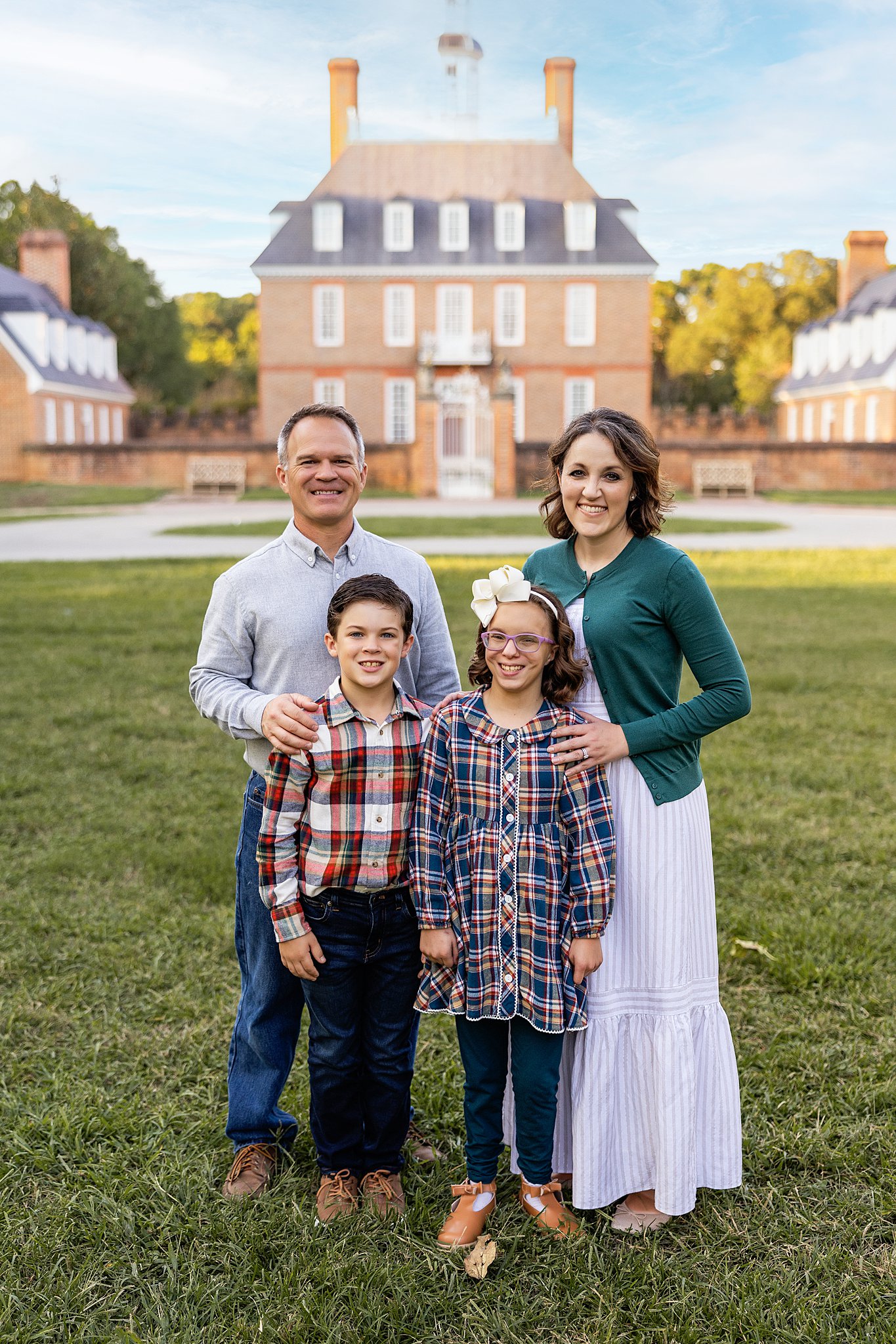 Family Photo session in Williamsburg Virginia